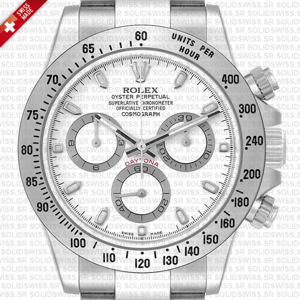 Rolex Daytona Ss White
