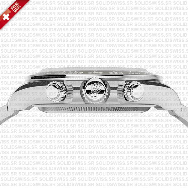 Rolex Cosmograph Daytona Platinum Ref.126506 Ice Blue Dial Stick Markers 40mm Cal.4131 Swiss Replica Super Clone New 2024 Model