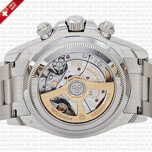 Rolex Cosmograph Daytona Platinum Ref.126506 Ice Blue Dial Stick Markers 40mm Cal.4131 Swiss Replica Super Clone New 2024 Model