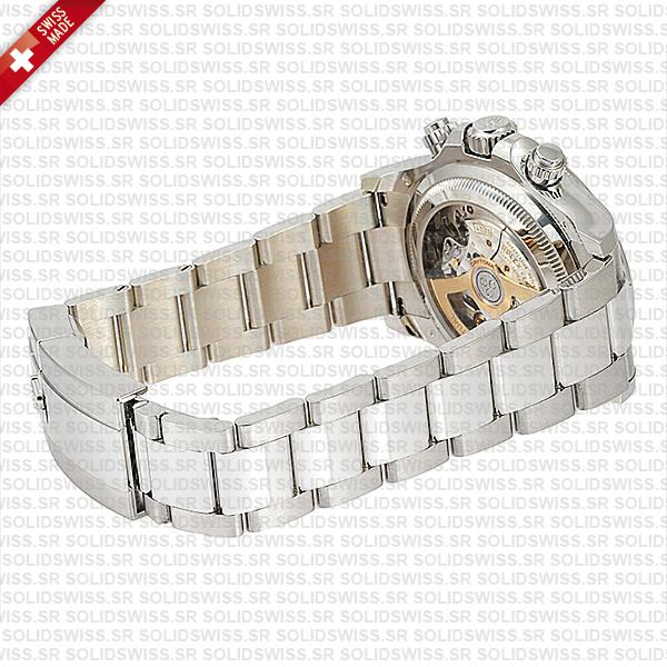 Rolex Cosmograph Daytona Platinum Ref.126506 Ice Blue Dial Stick Markers 40mm Cal.4131 Swiss Replica Super Clone New 2024 Model