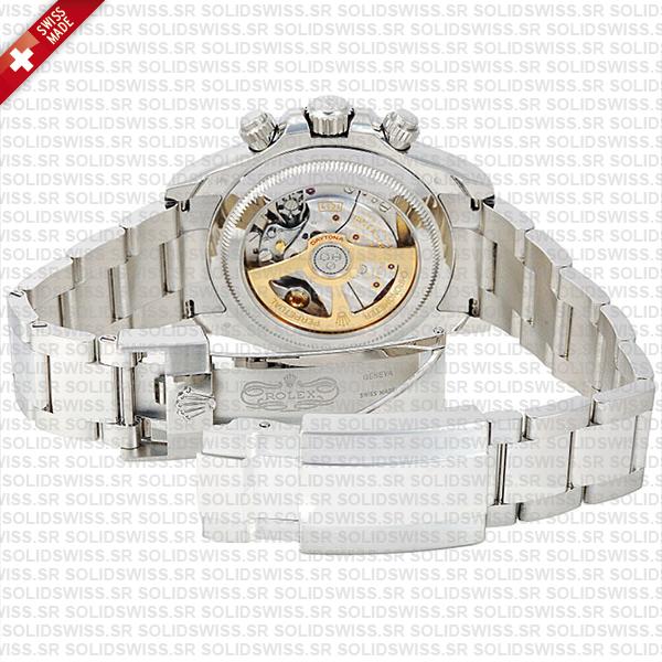 Rolex Cosmograph Daytona Platinum Ref.126506 Ice Blue Dial Stick Markers 40mm Cal.4131 Swiss Replica Super Clone New 2024 Model