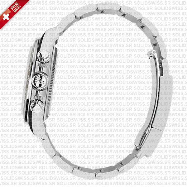 Rolex Cosmograph Daytona Platinum Ref.126506 Ice Blue Dial Stick Markers 40mm Cal.4131 Swiss Replica Super Clone New 2024 Model