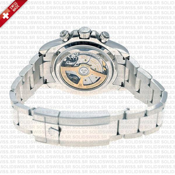 Rolex Cosmograph Daytona Platinum Ref.126506 Ice Blue Dial Stick Markers 40mm Cal.4131 Swiss Replica Super Clone New 2024 Model