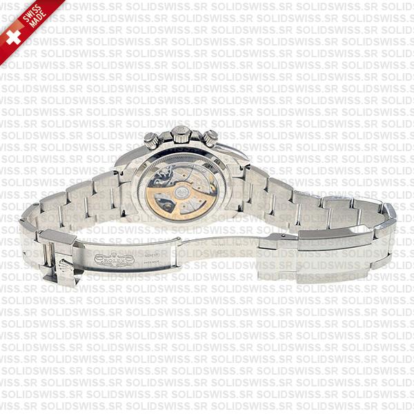 Rolex Cosmograph Daytona Platinum Ref.126506 Ice Blue Dial Stick Markers 40mm Cal.4131 Swiss Replica Super Clone New 2024 Model