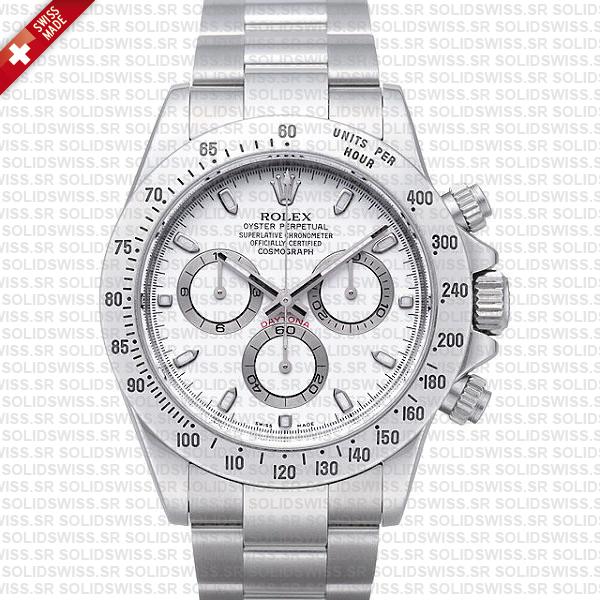 Rolex Daytona Ss White