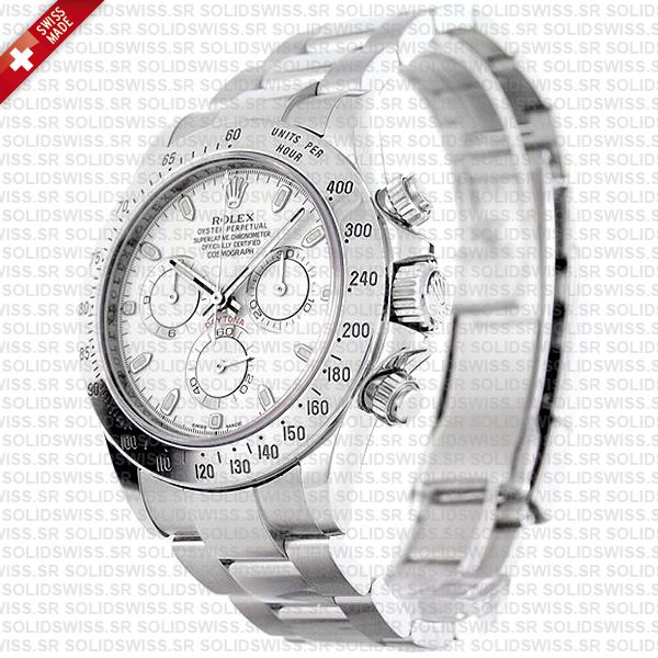 Rolex Daytona Ss White