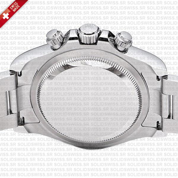 Rolex Cosmograph Daytona 904l Steel Ceramic White Dial 40mm Ref:126500ln Cal.4131 Swiss Replica Super Clone New 2024 Model