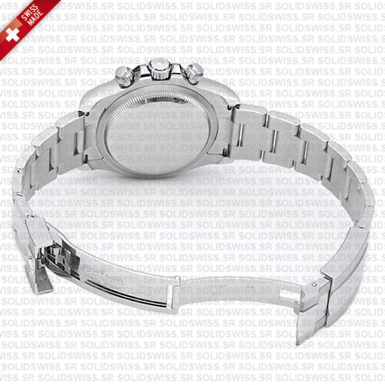 Rolex Cosmograph Daytona 904l Steel Ceramic White Dial 40mm Ref:126500ln Cal.4131 Swiss Replica Super Clone New 2024 Model