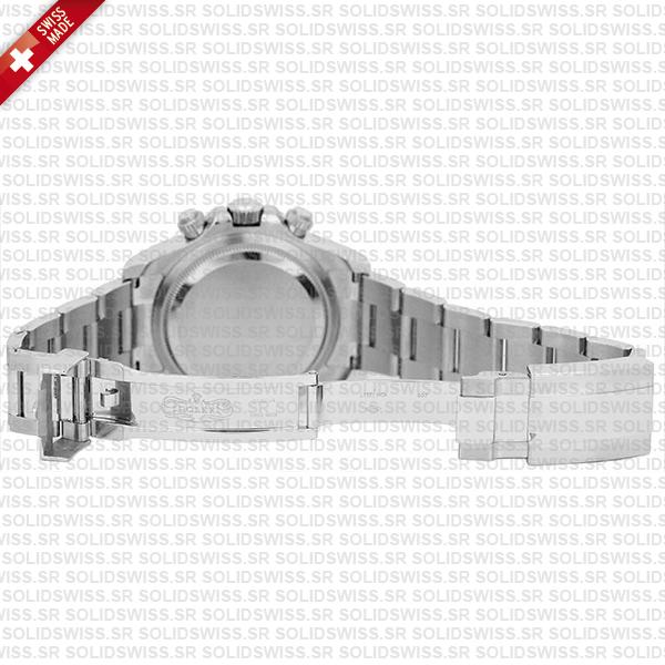 Rolex Cosmograph Daytona 904l Steel Ceramic White Dial 40mm Ref:126500ln Cal.4131 Swiss Replica Super Clone New 2024 Model