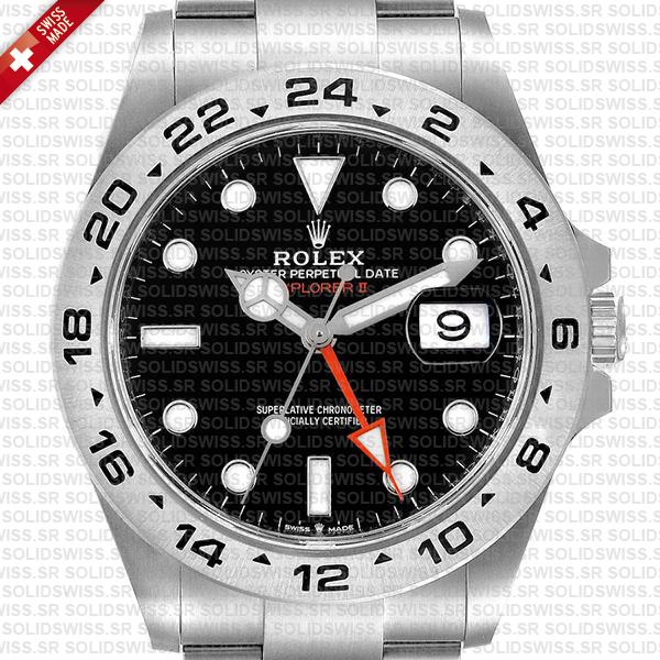 Rolex Explorer Ii 42 Black 226570 Swiss Made Replica