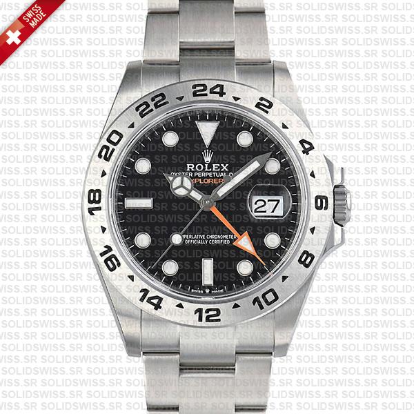 Rolex Explorer Ii 42 Black 226570 Swiss Made Replica