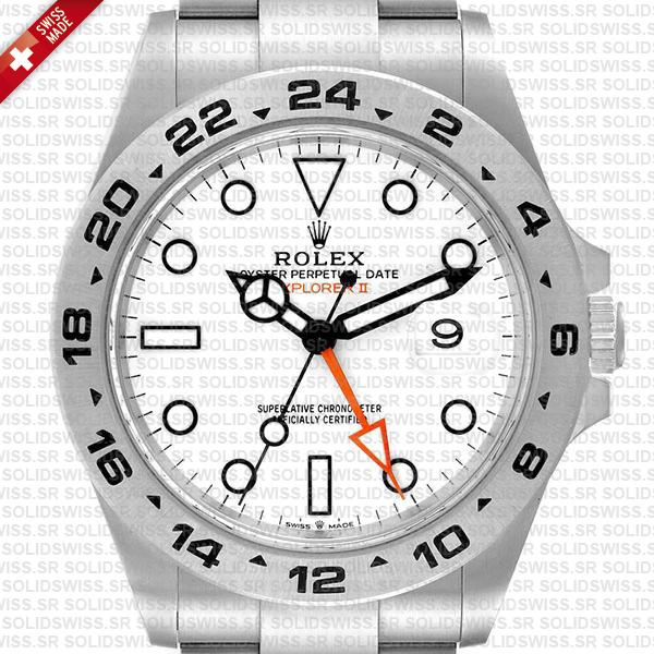 Rolex Explorer Ii 42 White 226570 Swiss Made Replica