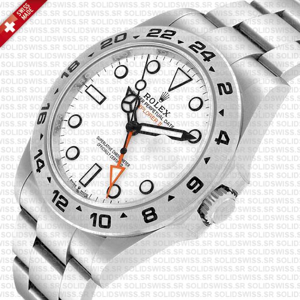 Rolex Explorer Ii 42 White 226570 Swiss Made Replica