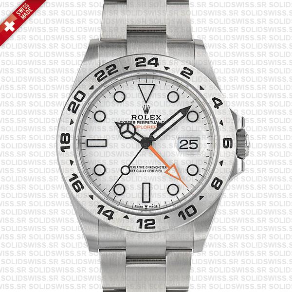 Rolex Explorer Ii 42 White 226570 Swiss Made Replica