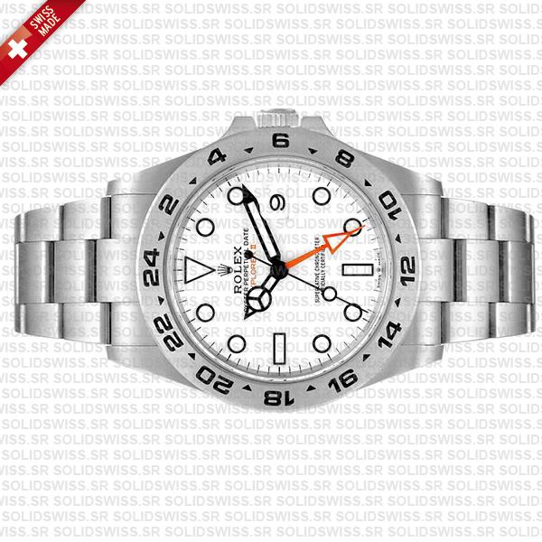 Rolex Explorer Ii 42 White 226570 Swiss Made Replica