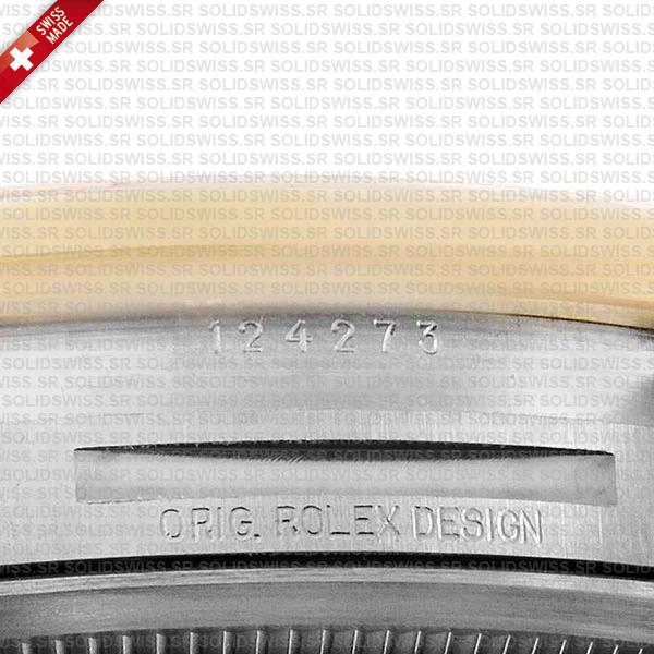 Swiss Replica Rolex Explorer I 36mm 2tone 124273