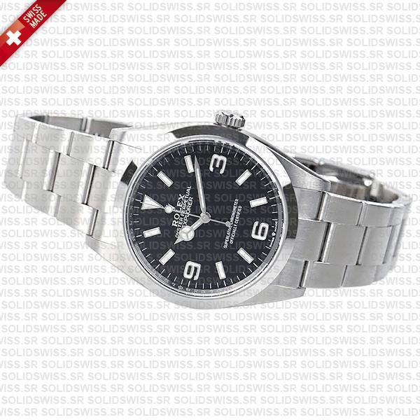Swiss Replica Rolex Explorer I 36mm Steel 124270