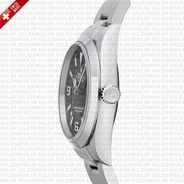 Swiss Replica Rolex Explorer I 36mm Steel 124270