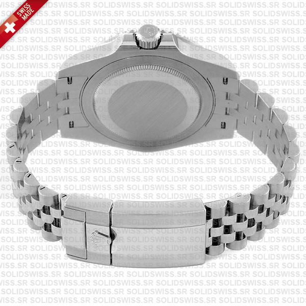 Rolex Gmt-master Ii Black/grey Ceramic Bezel 904l Steel Jubilee Bracelet 40mm 126710grnr Swiss Made Replica Super Clone