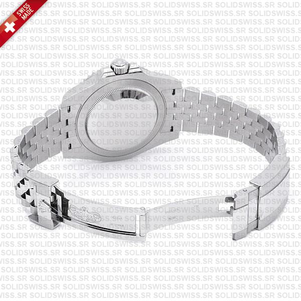 Rolex Gmt-master Ii Black/grey Ceramic Bezel 904l Steel Jubilee Bracelet 40mm 126710grnr Swiss Made Replica Super Clone