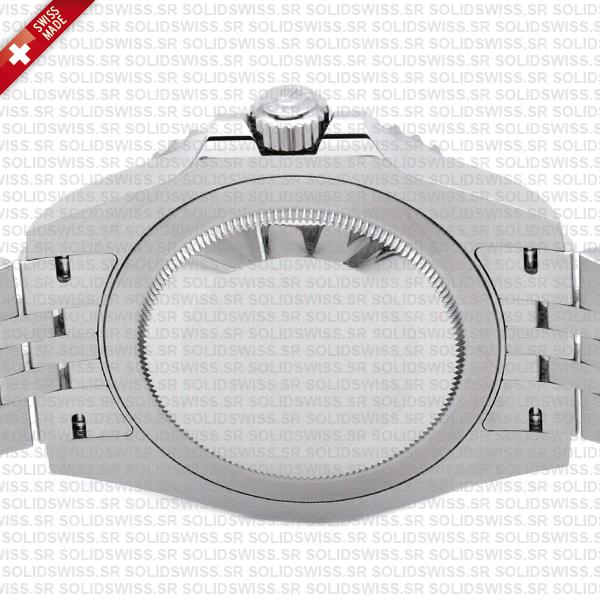 Rolex Gmt-master Ii Black/grey Ceramic Bezel 904l Steel Jubilee Bracelet 40mm 126710grnr Swiss Made Replica Super Clone