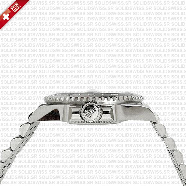 Rolex Gmt-master Ii Black/grey Ceramic Bezel 904l Steel Jubilee Bracelet 40mm 126710grnr Swiss Made Replica Super Clone