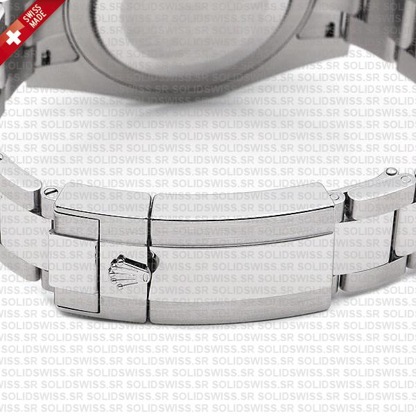 Rolex Gmt-master Ii Black/grey Ceramic Bezel 904l Steel Oyster Bracelet 40mm 126710grnr Swiss Made Replica Super Clone