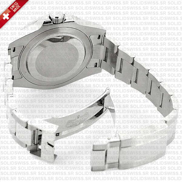 Rolex Gmt-master Ii Black/grey Ceramic Bezel 904l Steel Oyster Bracelet 40mm 126710grnr Swiss Made Replica Super Clone