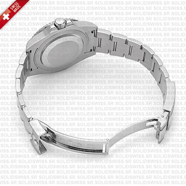 Rolex Gmt-master Ii Black/grey Ceramic Bezel 904l Steel Oyster Bracelet 40mm 126710grnr Swiss Made Replica Super Clone