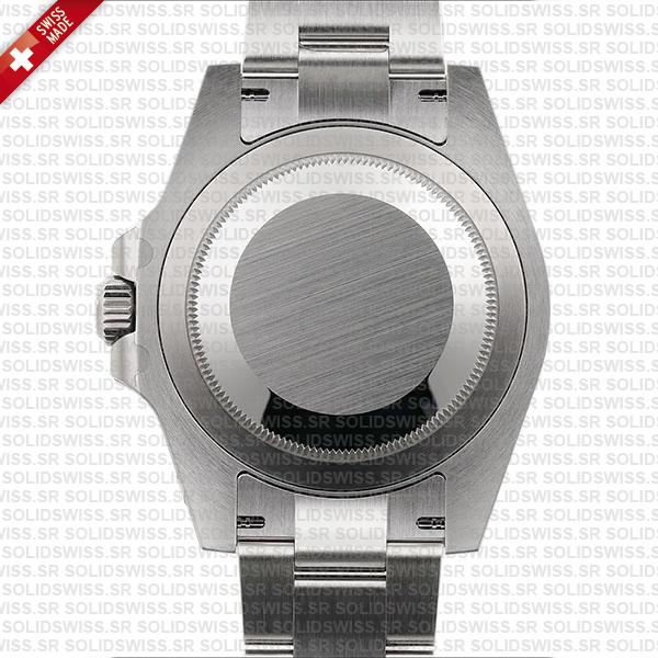 Rolex Gmt-master Ii Black/grey Ceramic Bezel 904l Steel Oyster Bracelet 40mm 126710grnr Swiss Made Replica Super Clone