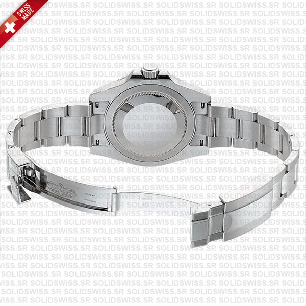 Rolex Gmt-master Ii Black/grey Ceramic Bezel 904l Steel Oyster Bracelet 40mm 126710grnr Swiss Made Replica Super Clone