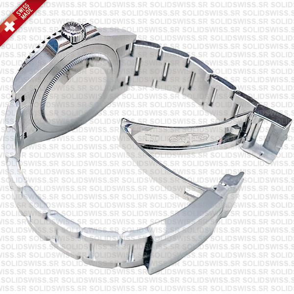 Rolex Gmt Master Ii Left Hand Green Black 126720vtnr Swiss Replica