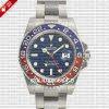 Rolex GMT-Master II Pepsi Stainless Steel | Black Dial Watch