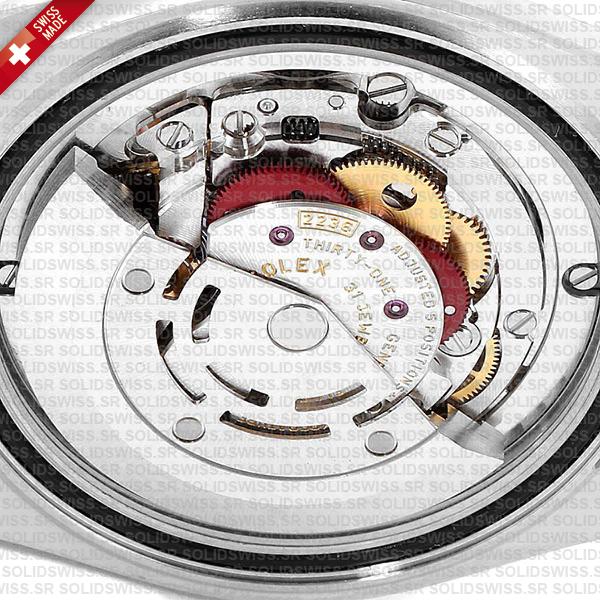 Rolex Datejust 31mm Oyster 18k Yellow Gold 2-tone Gold Diamonds Swiss Replica Superclone