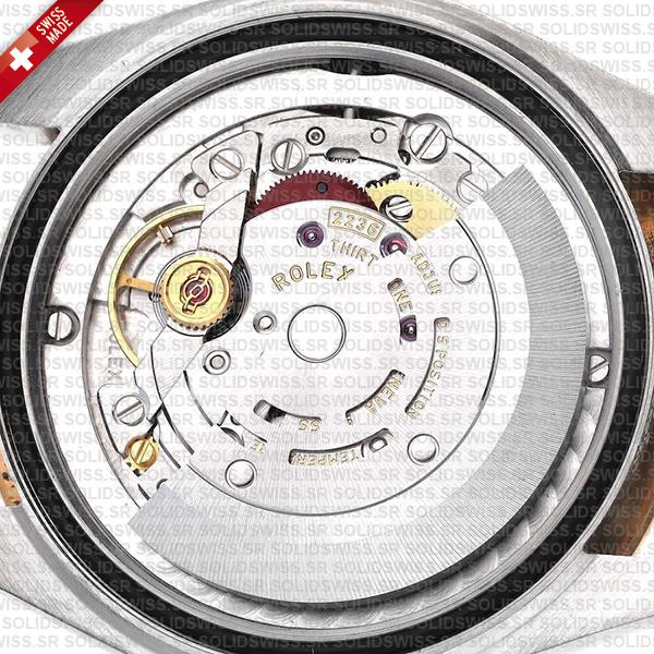 Rolex Datejust 31mm Oyster 18k Yellow Gold 2-tone Gold Diamonds Swiss Replica Superclone