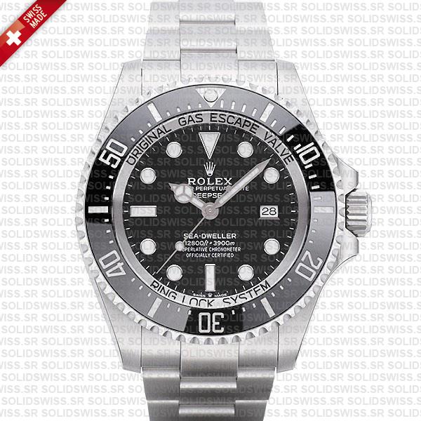 Rolex Deepsea Sea-Dweller 904L Steel Black Dial | Solidswiss