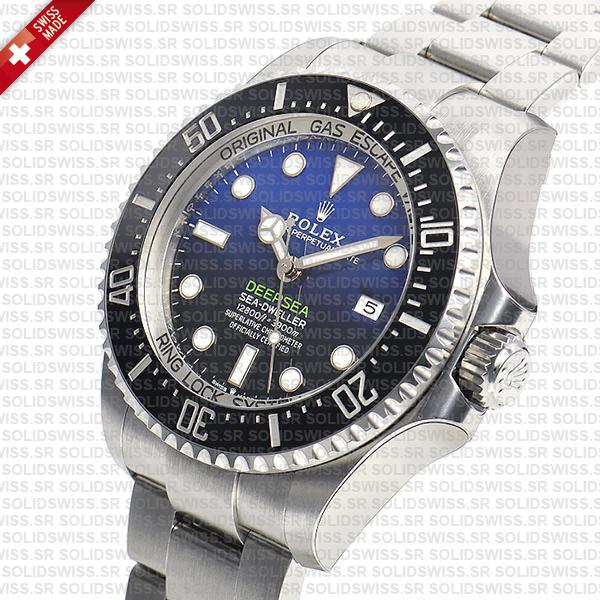 olex Sea-Dweller Deepsea Blue-Black Dial