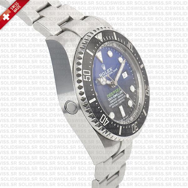 Sea-Dweller Deepsea D-Blue 904L Steel Blue-Black Dial 44mm