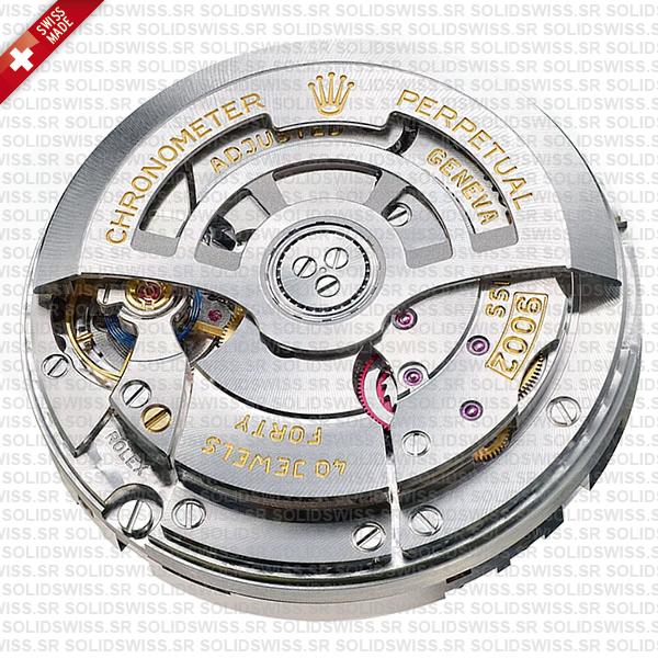 Rolex Sky-dweller 904l Steel 18k White Gold Green Dial Stick Markers 42mm Ref:336934 Swiss Replica Super Clone