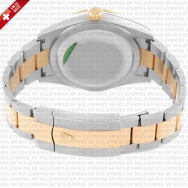 Rolex Sky-dweller 2-tone Oyster 18k Yellow Gold 904l Steel Gold Dial 42mm Ref.326933 Swiss Made Replica Super Clone