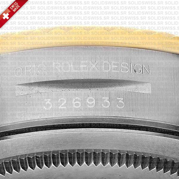 Rolex Sky-dweller 2-tone Oyster 18k Yellow Gold 904l Steel Gold Dial 42mm Ref.326933 Swiss Made Replica Super Clone