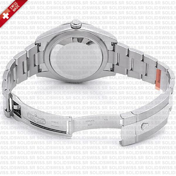 Rolex Sky-dweller 904l Steel 18k White Gold Green Dial Stick Markers 42mm Ref:336934 Swiss Replica Super Clone