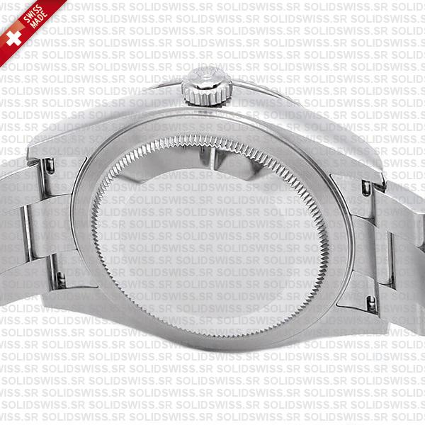 Rolex Sky-dweller 904l Steel 18k White Gold Green Dial Stick Markers 42mm Ref:336934 Swiss Replica Super Clone