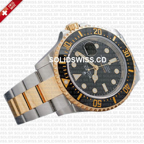 Rolex Sea-Dweller Two Tone 904L Steel Gold