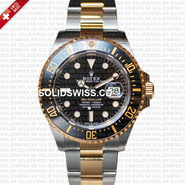 Rolex Sea-Dweller Two Tone Black Dial