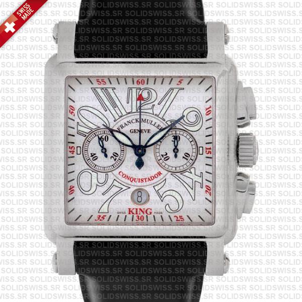 Franck Muller Conquistador King 10000 Stainless Steel Chronograph