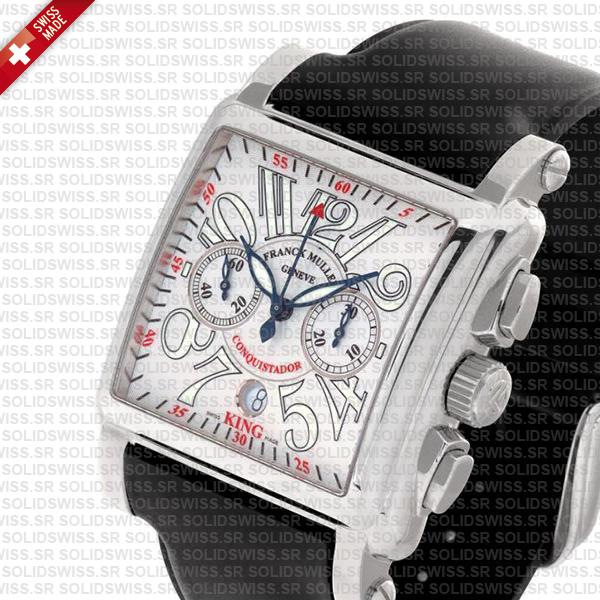 Franck Muller Conquistador King 10000 Stainless Steel Chronograph