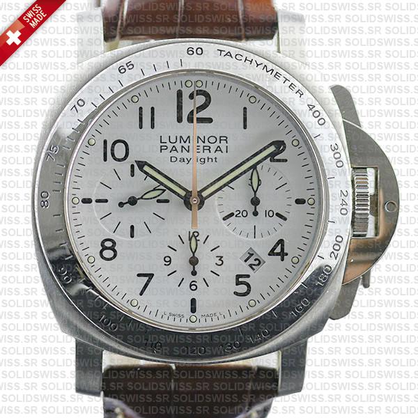 Panerai Luminor Daylight Chronograph Automatic 44mm Pam188 Swiss Replica Superclone Watch