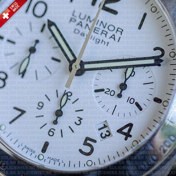Panerai Luminor Daylight Chronograph Automatic 44mm Pam188 Swiss Replica Superclone Watch