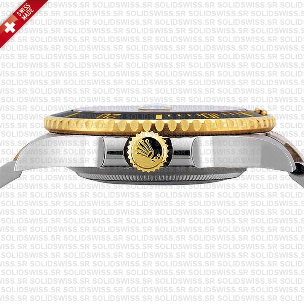 Rolex Submariner 2tone Black Ceramic